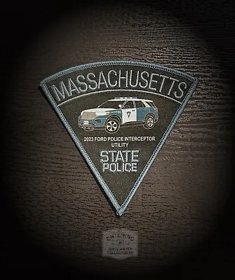 Mass State Police Cruiser Legends Patch 2023 Ford Police Utility Interceptor • $10