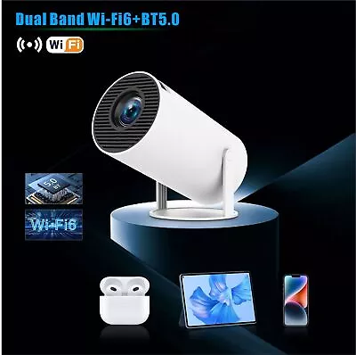 HY300 Pro Projector Home Theater Entertainment Portable Small Projector • $79