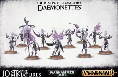 Daemons Of Slaanesh - Daemonettes - Singles - Warhammer 40000 - Age Of Sigmar • £4