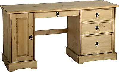 Corona Mexican Pine Computer Desk Chest Furniture Study  • £196.99