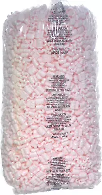 Packing Peanuts Shipping Brand 3.5 Cu. Ft. Pink Anti-Static  • $17.56