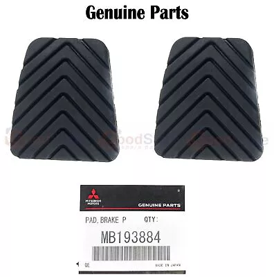 GENUINE Mitsubishi Colt Plus Colt Emeraude FTO Brake Clutch Pedal Pad Rubber X2 • $30.55