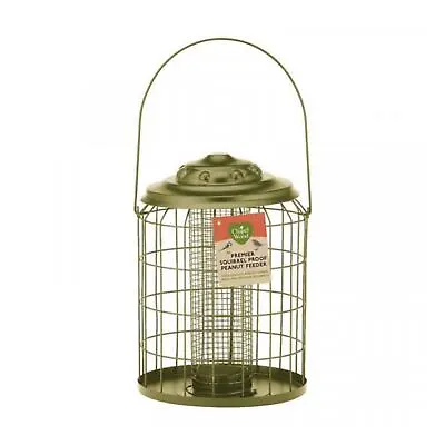 £10.95 • Buy Squirrel Proof Peanut Feeder Wildlife Bird Food Garden Hanging Nut Cage