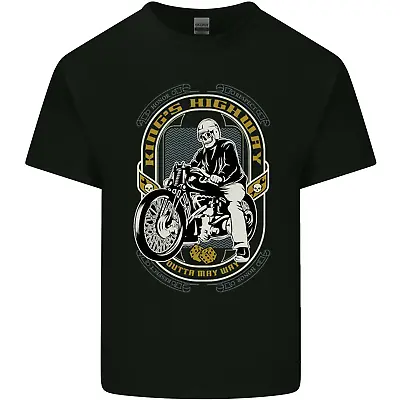 Kings Highway Biker Motorcycle Motorbike Mens Cotton T-Shirt Tee Top • $18.51