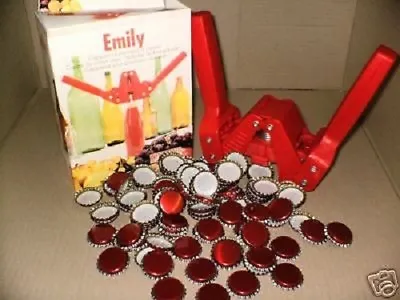Ferrari Emily Crown Capper For Home Brew Beer Bottle. With 100 Free Metal Caps. • £19.29
