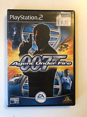£3.99 • Buy James Bond 007: Agent Under Fire PS2  (Sony PlayStation 2, 2001)
