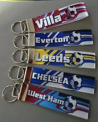 £3.85 • Buy Football Chelsea Leeds Liverpool Tottenham Style Fan Teams Keyring Key Fob Gift