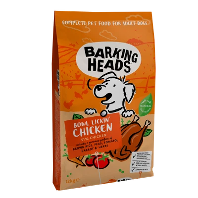 £71.12 • Buy Barking Heads Bowl Lickin' Chicken Dry Dog Food - 12kg