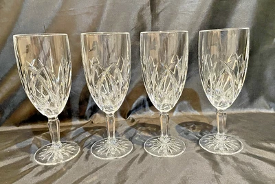 $55 • Buy Set Of 4 Waterford Marquis Brookside Water/Tea Glasses. Mint Condition