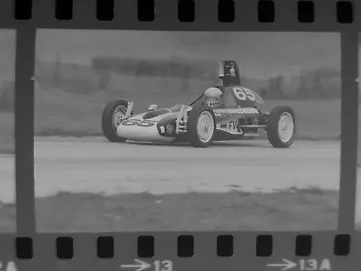 23 ORIGINAL MOTOR RACING NEGATIVES.  SCCA FORMULA V 1970s AMERICAN RACING #1 • £9.99