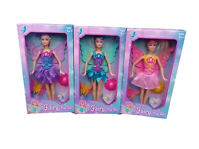 Fairy Doll 29 Cm With Accessories Toy Family Time New UK • £8.49