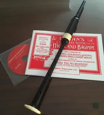 Bagpipe Learners Package - Standard PC3 Practice Chanter CD-Rom And Tutor Book • $129.18