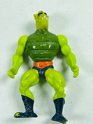 🔥 Vintage MOTU Green Whiplash Masters Of The Universe He-Man Figure • 1984 • $10.95