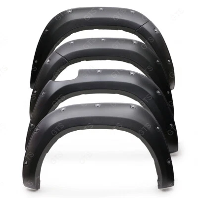 $720.14 • Buy 6' Off Road Nuts Fender Flares Wheel Set Fits Toyota Hilux Revo Sr5 2020 2021