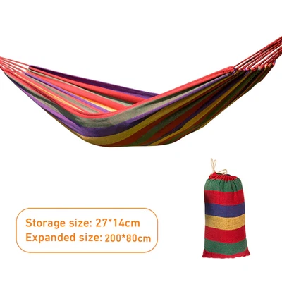 $23.03 • Buy Westtune Portable Outdoor Camping Hammock 1-2 Person Go Swing Hanging Bed Ultral