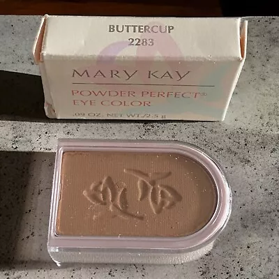 Mary Kay Buttercup Powder Perfect Eye Color Eyeshadow Single Curved Edge .09 Oz • $8.99