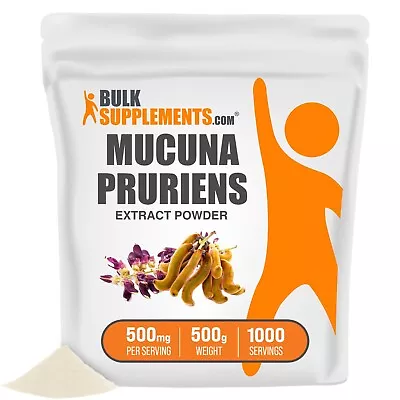 BulkSupplements Mucuna Pruriens Extract Powder  500g - 500 Mg Per Serving • $26.96