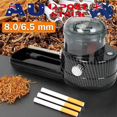 Electric Automatic Cigarette Maker Rolling Tobacco Roller Injector Tube Machine • $42.74