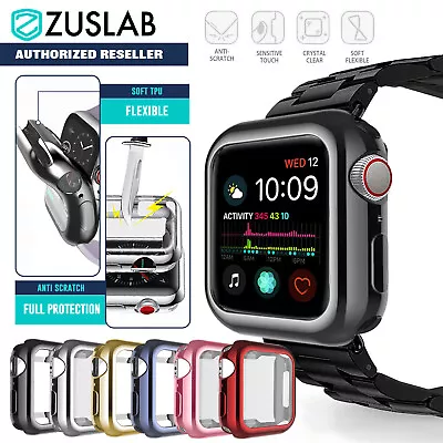 $6.95 • Buy For Apple Watch IWatch Series SE 8 7 5 4 3 Case Soft Cover 38 40 41 42 44 45 Mm