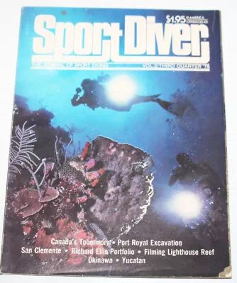 Sport Diver - 1978 Third Quarter - SCUBA Skin Diving Underwater Magazine (A) • $29.99