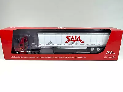 Saia Freightliner Cascadia Day Cab Tractor & Wabash 53’ Trailer DCP First Gear • $119.95