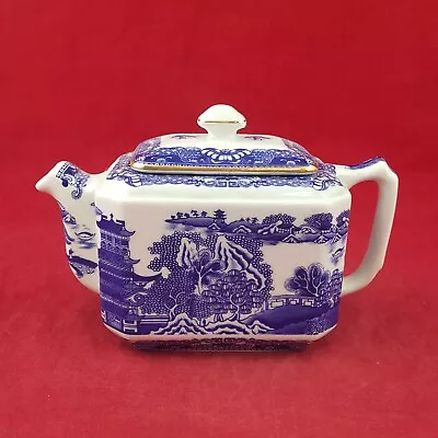 Ringtons By Wade Ceramics Blue And White Teapot - 8705 O/A • £25