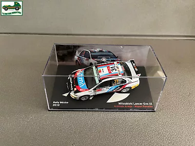 2010 Mitsubishi Lancer Evo IX Rallye Mexico 1/43 Miniature Car • $16.09