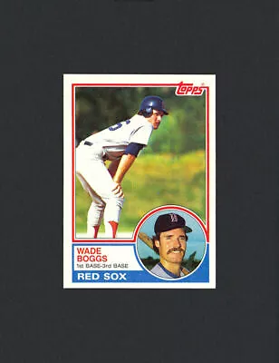 Wade Boggs 1983 Topps #498 - RC - Boston Red Sox - Mint • $7