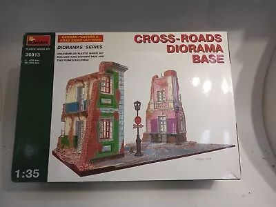 Miniart 1/35 Scale Crossroads Diorama Base New In Open Box Contents Sealed  • £21