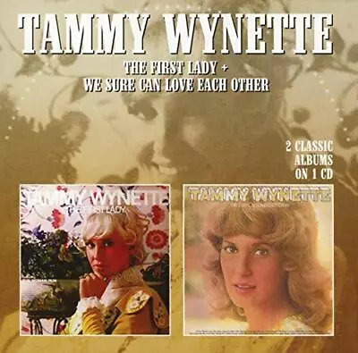 Tammy Wynette - The First Lady / We Sure Can Love Eac... - Tammy Wynette CD 4CVG • £17.50