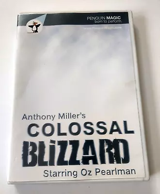COLOSSAL BLIZZARD By Anthony Miller & Oz Pearlman - Card Magic Trick DVD • £6.99