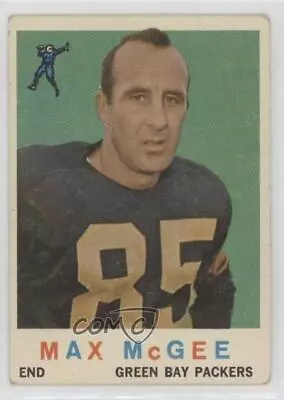 1959 Topps Max McGee #4 Rookie RC • $5.14