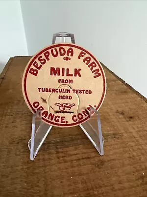 Milk Bottle Cap - Bespuda Farm - Orange CT - Connecticut • $2