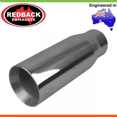 Exhaust Tip Double Walled / Straight Cut / Rolled In For HOLDEN COMMODORE VY ... • $105.60