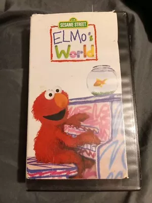 Elmo’s World VHS - Sesame Street • $12