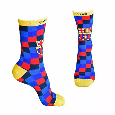 FC Barcelona Checkerboard Socks • $14.99