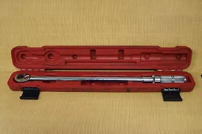 Mac Tools TWV250FC Adjustable Micrometer Torque Wrench 1/2  Drive 50-250 Ft-lbs • $179.99