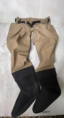 White River Fly Shop Wader Pants  XS Brown Full Foot *Untested* • $18.74