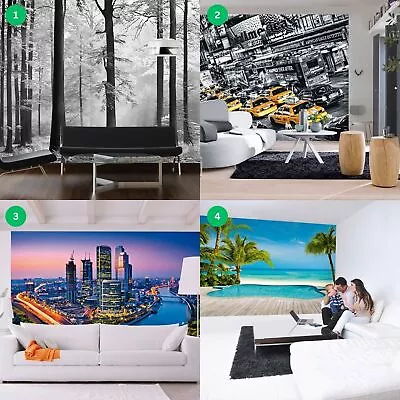 Poster Wall Mural Photo Wallpaper Picture Self Adhesive Living Room Bedroom DIY • £10.19