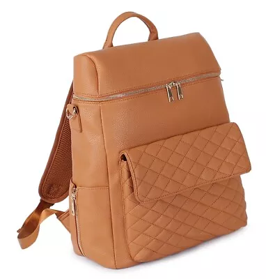 Premium Pu Leather Diaper Monaco Bag Backpack (Nappy Bag) With Changing Pad • $78