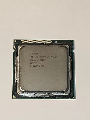 Intel Core I5-2500K Processor 4-Cores 4-Threads 3.30GHz LGA1155 (SR008) CPU • £30