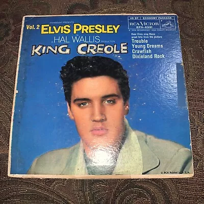 Elvis Presley King Creole Epa 4321  1958 Top Quality • $5