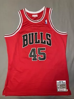 Michael Jordan #45 Men's Red Chicago Bulls Stitched Jersey • $69.99