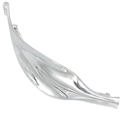 Auth Georg Jensen Brooch Plume 391 VIVIANNA TORUN Feather 391 925 Silver • $225.50