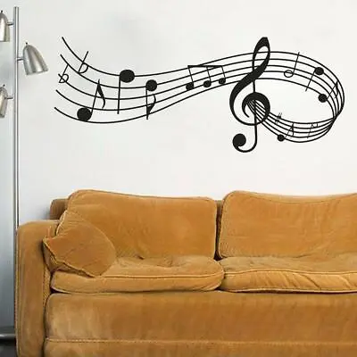 £3.71 • Buy Music Notes Band Room Home Removable Wall Stickers Wall Decor