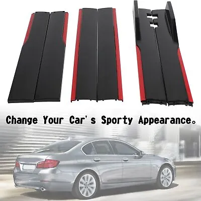 86.6  Universal Side Skirt Extensions Rocker Panel Splitters Lip Polypropylene • $136.81