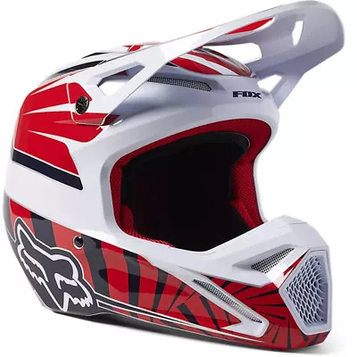 NEW Fox LE V1 G.O.A.T Red Kids Motocross Dirt Bike Helmet • $199