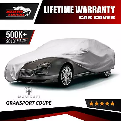 Maserati Gransport Coupe 5 Layer Waterproof Car Cover 2005 2006 2007 • $52.95