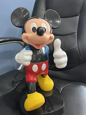 Vintage 1987 Disney Tyco Comoc Mickey Mouse Phone Backpack 36cm • £10