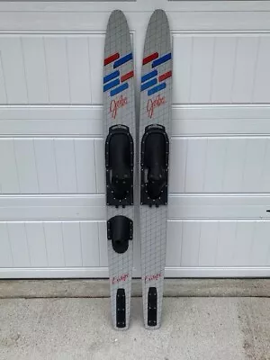 Set Of Vintage Jobe Exage Composite Combo 66  Waterskis PAIR SET NICE • $65